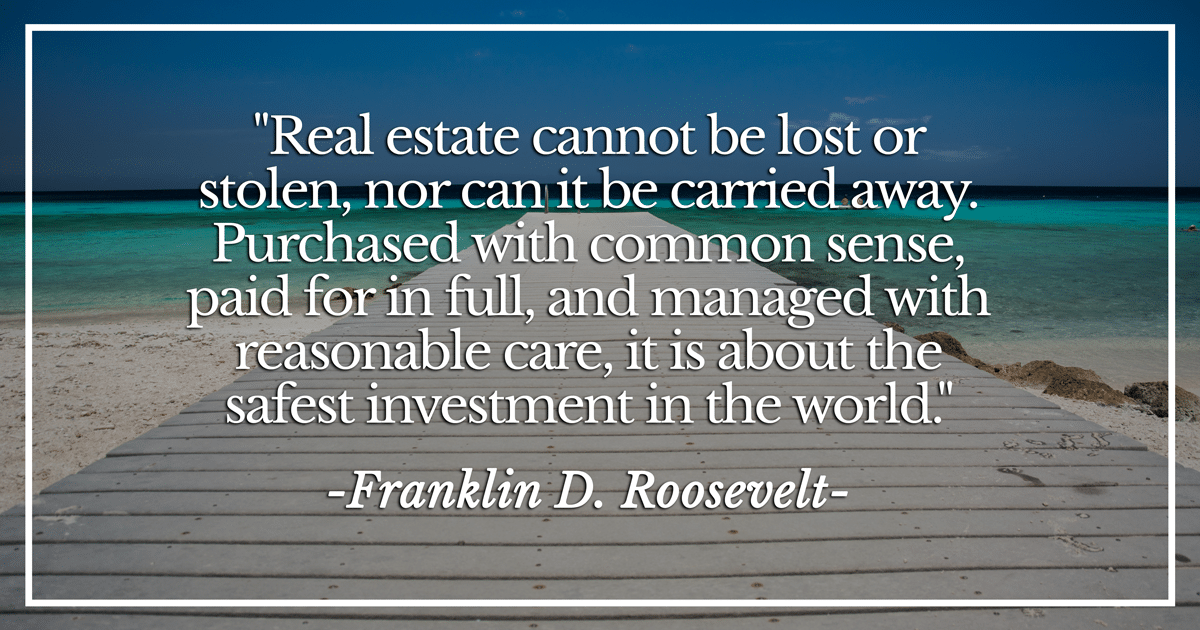 Featured image for “Real Estate Cannot Be Lost Or Stolen”
